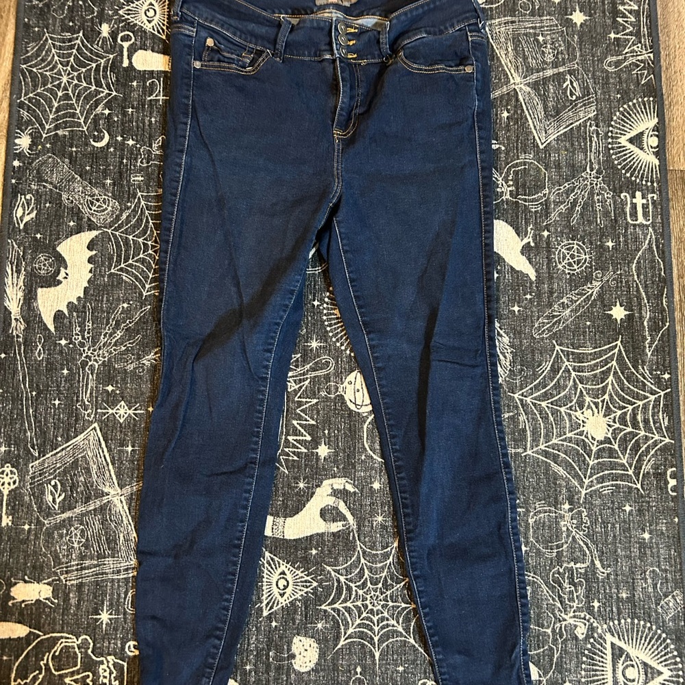 Torrid Dark Blue Skinny Jeans